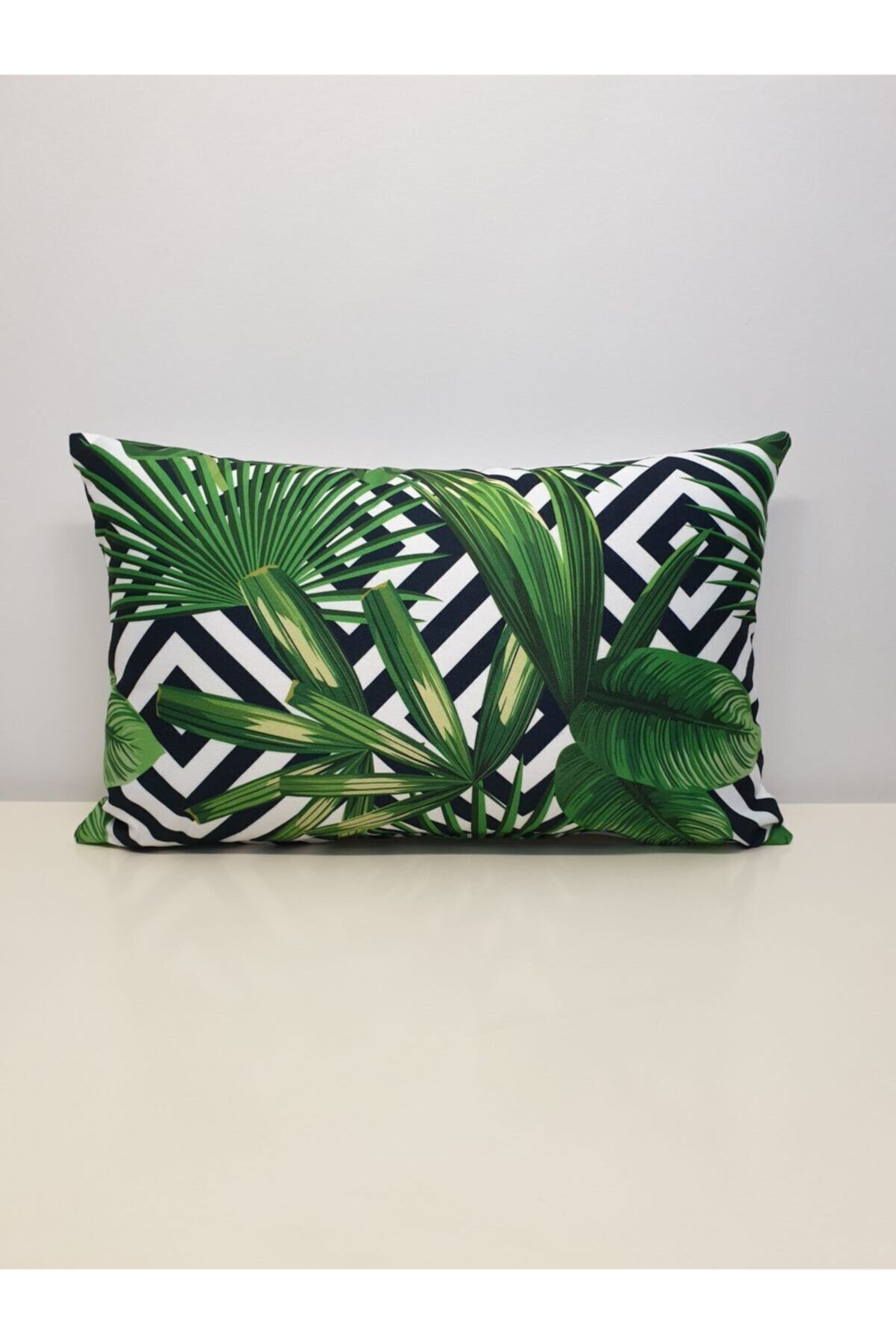 Amazon Desen Dikdörtgen Berjer Kırlent Kılıfı