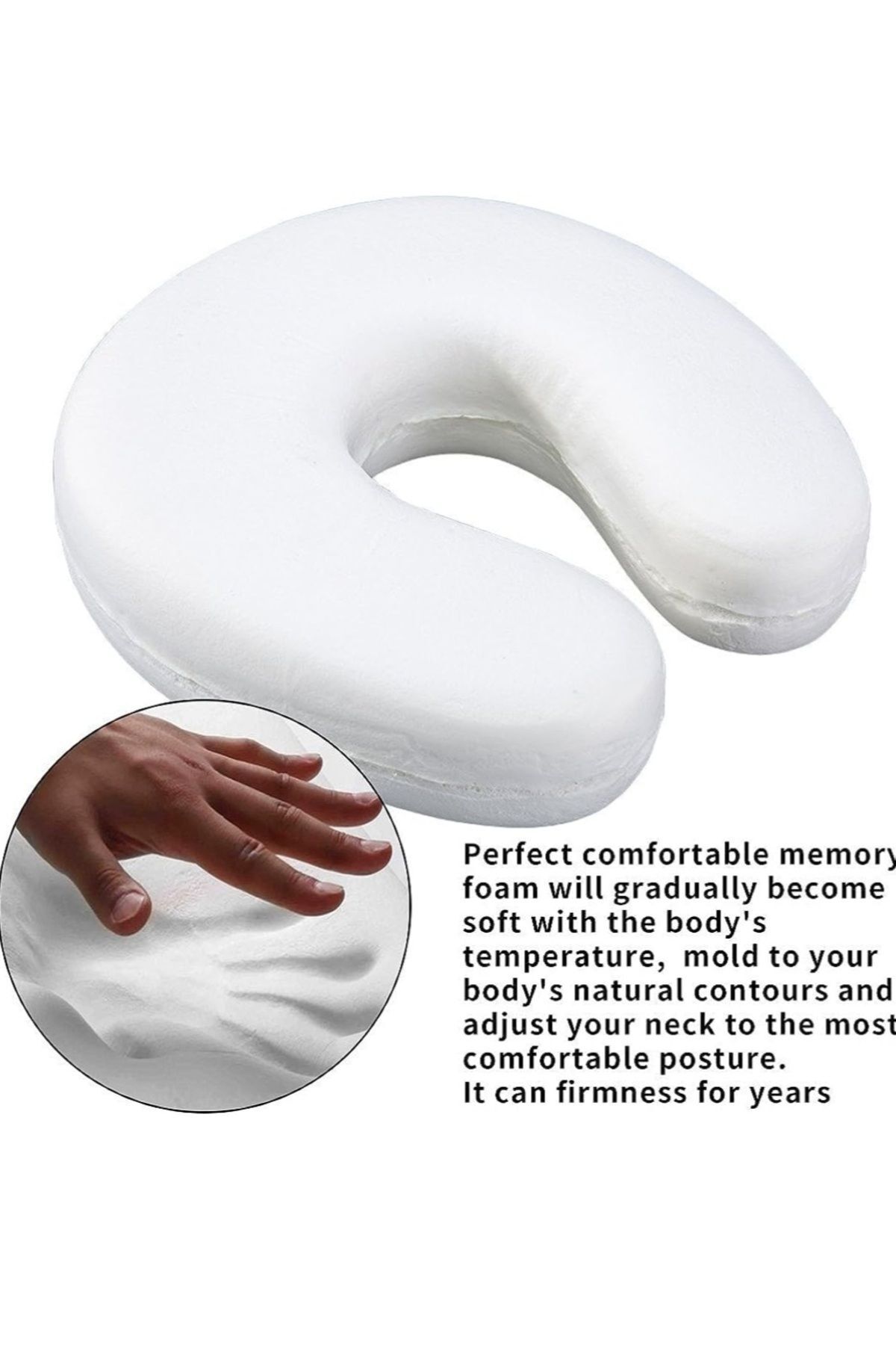 SEYAHAT BOYUN YASTIĞI ,VİSKO HAFIZALI SEYAHAT YASTIĞI , ORTOPEDİK VİSKO SEYAHAT YASTIK