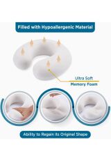 SEYAHAT BOYUN YASTIĞI ,VİSKO HAFIZALI SEYAHAT YASTIĞI , ORTOPEDİK VİSKO SEYAHAT YASTIK