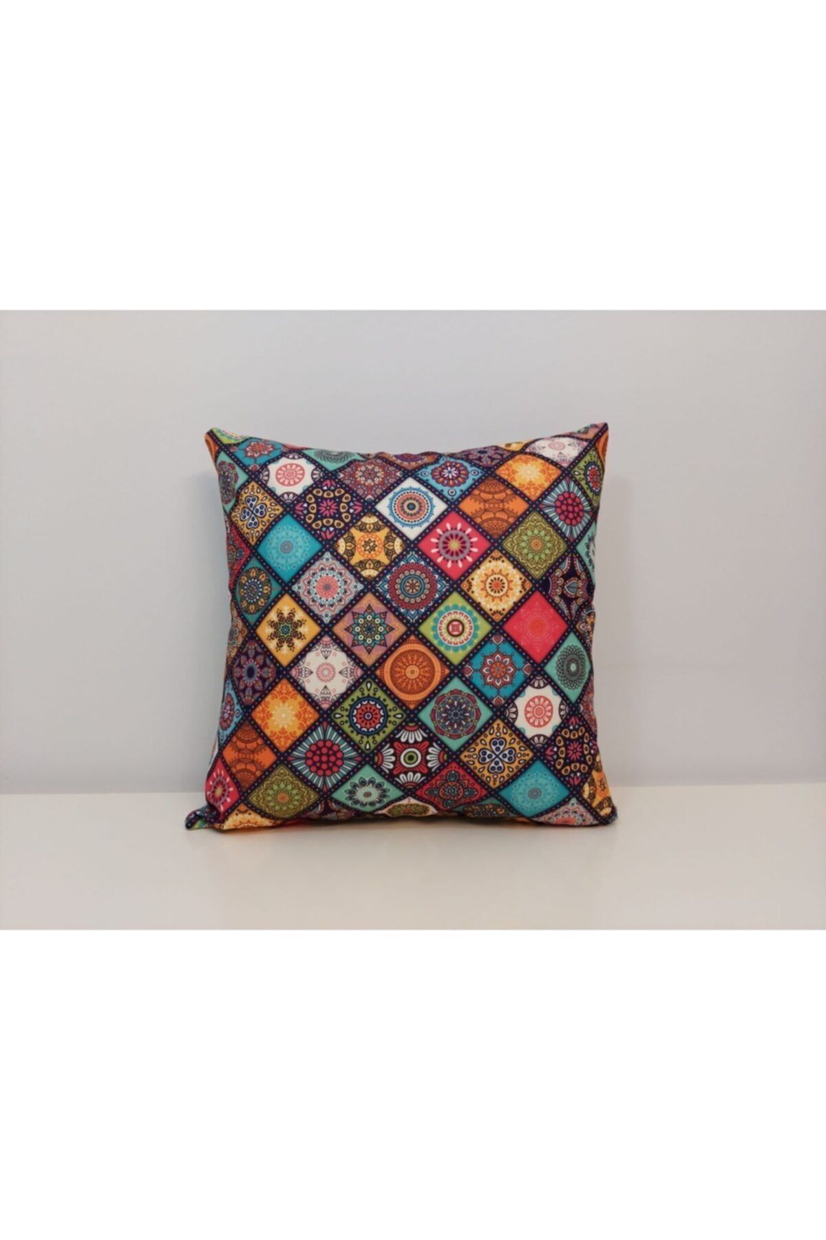 Mandala Desen Kırlent Kılıfı