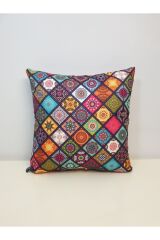 Mandala Desen Kırlent Kılıfı