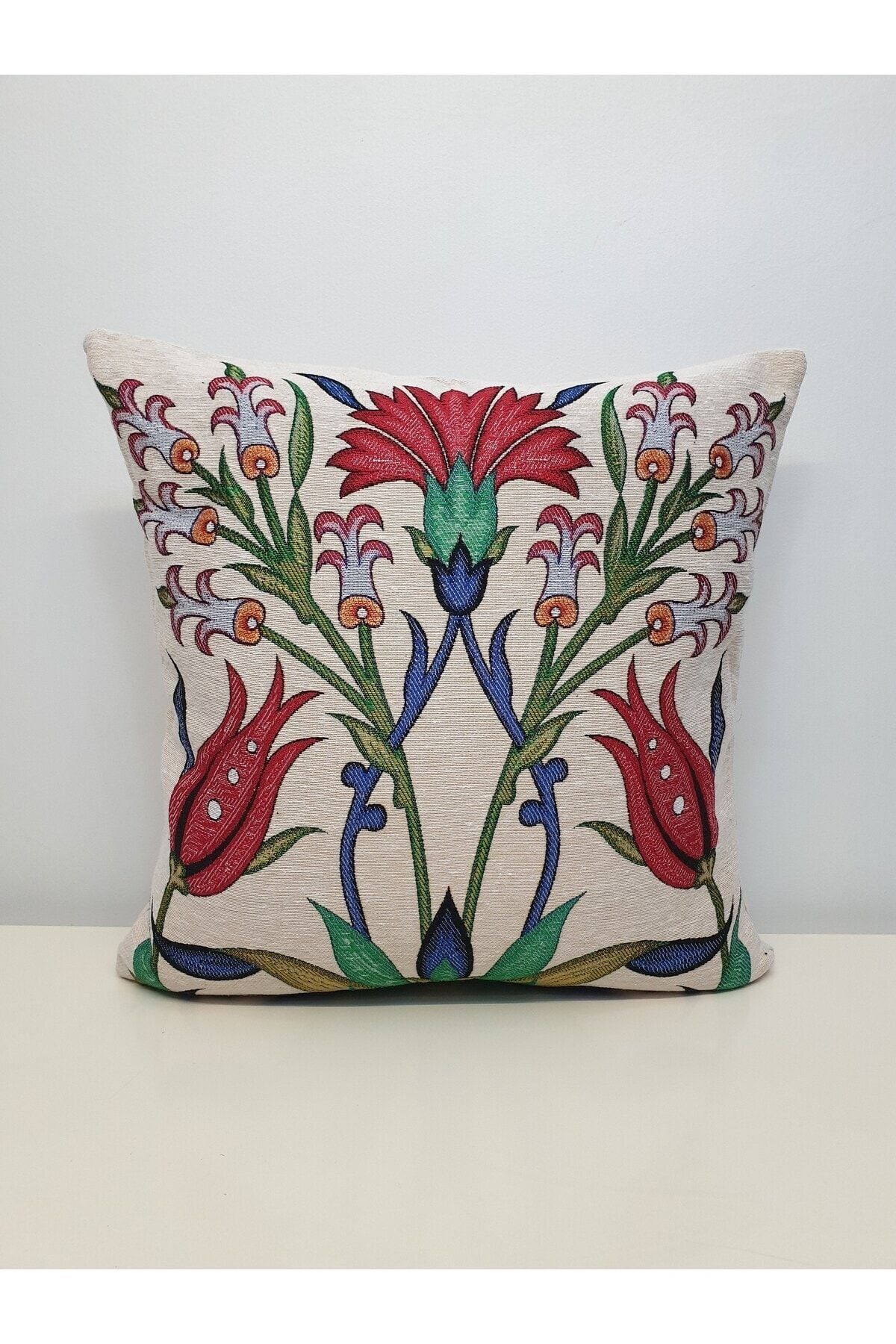 GOBLEN DOKUMA ÇİNİ TÜRK DESEN 4 ADET KIRLENT KILIF