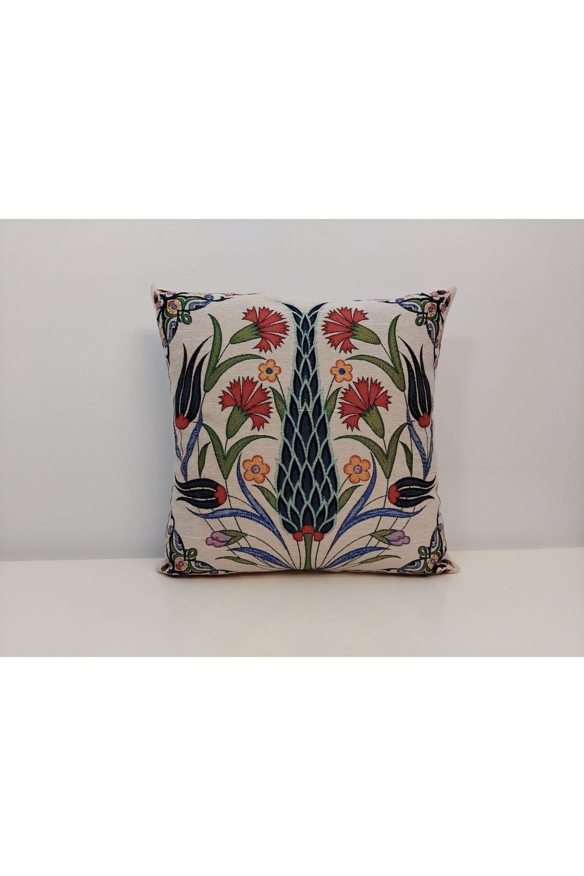 GOBLEN DOKUMA ÇİNİ TÜRK DESEN 4 ADET KIRLENT KILIF