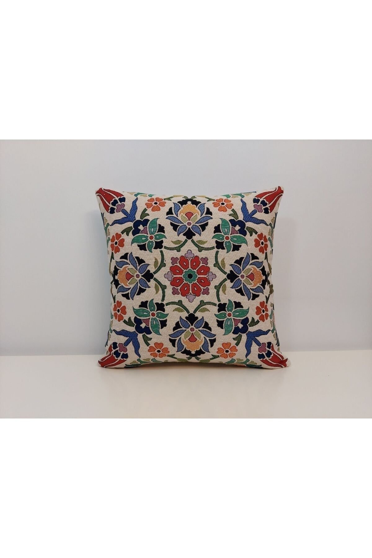 GOBLEN DOKUMA ÇİNİ TÜRK DESEN 4 ADET KIRLENT KILIF