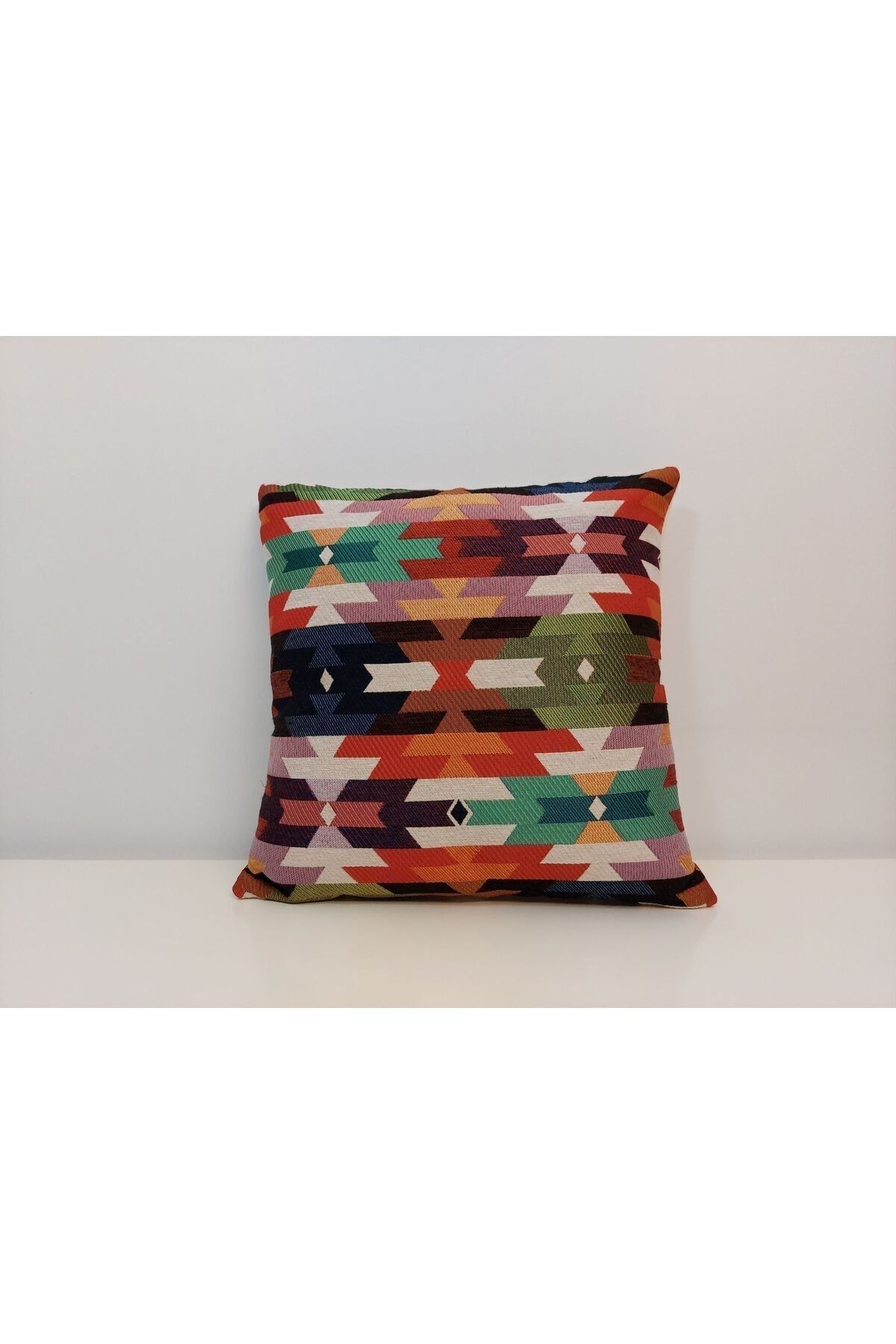 GOBLEN DOKUMA TÜRK KİLİM DESEN 4 ADET KIRLENT KILIF