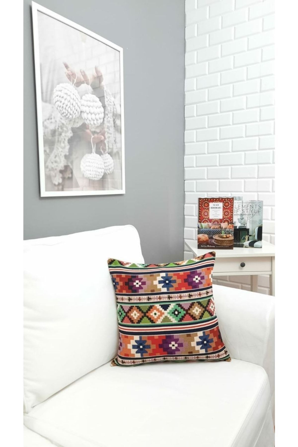 Goblen Kilim Desen2 Kırlent Kılıf