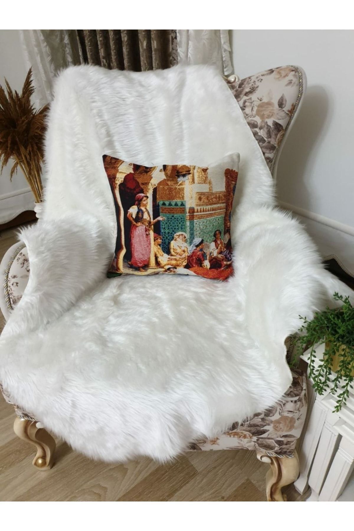 Goblen Kadınlar Desen Kırlent Kılıf