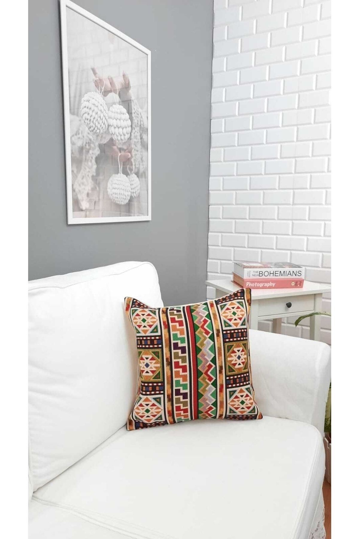 Goblen Kilim Model Kırlent Kılıf