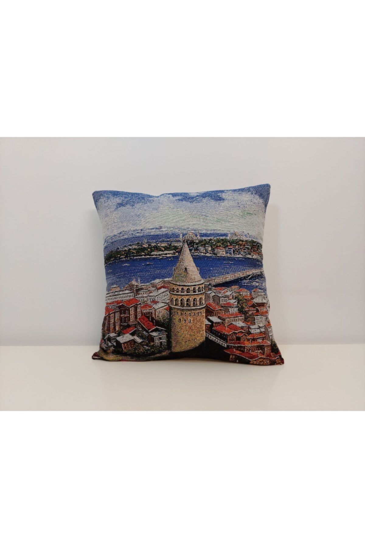 Goblen Galata Kule1 Kırlent Kılıf