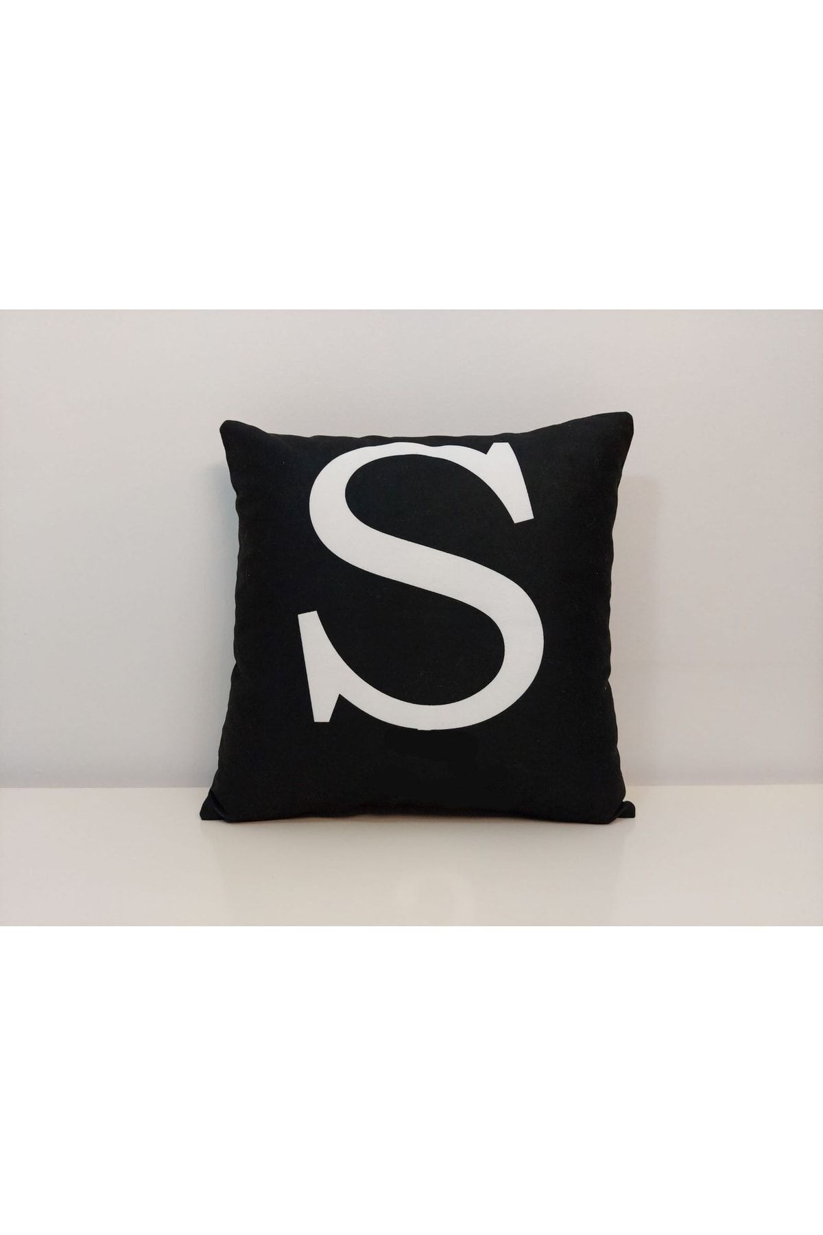 (s) Harfi Kırlent Kılıfı