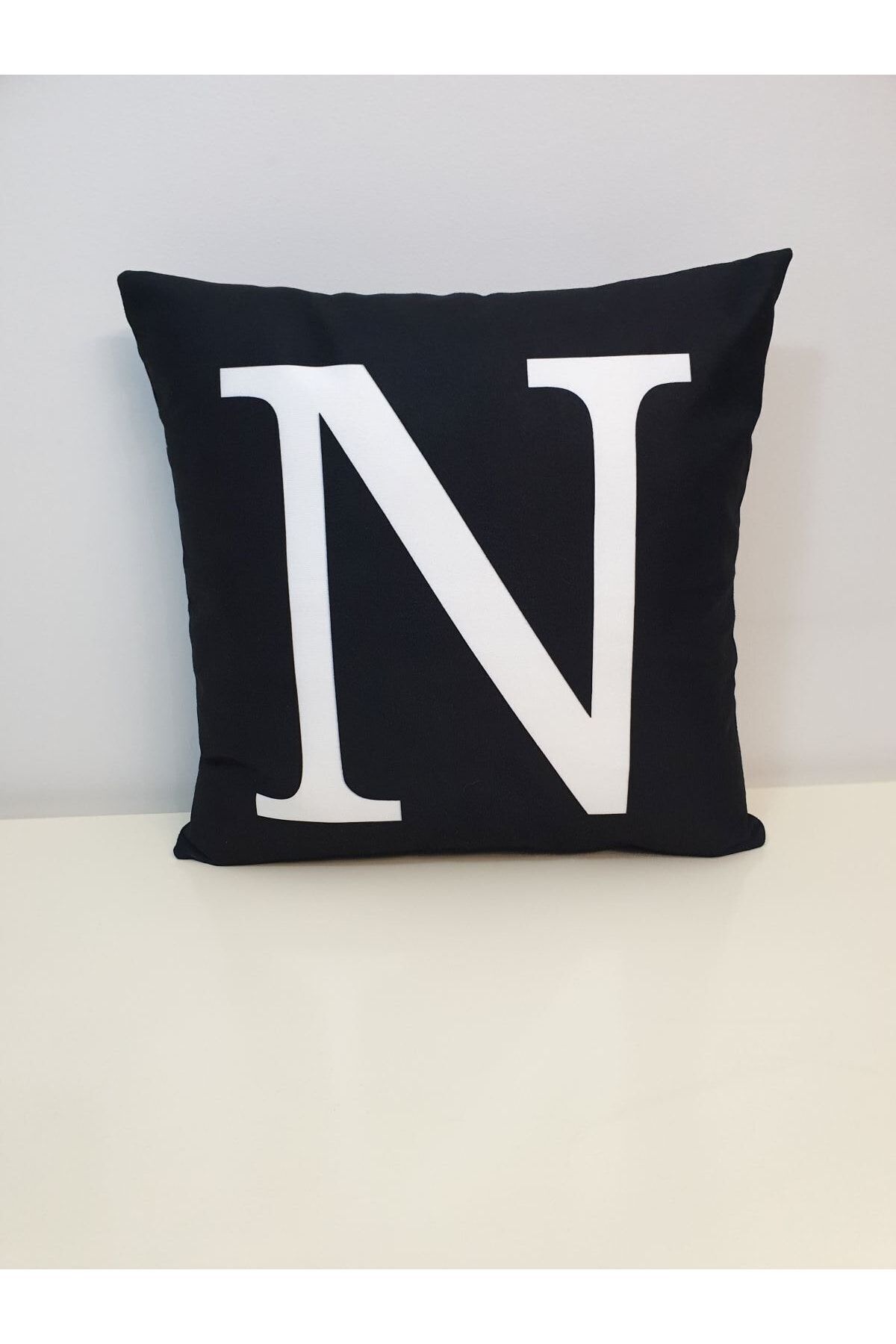 (n) Harfi Kırlent Kılıfı