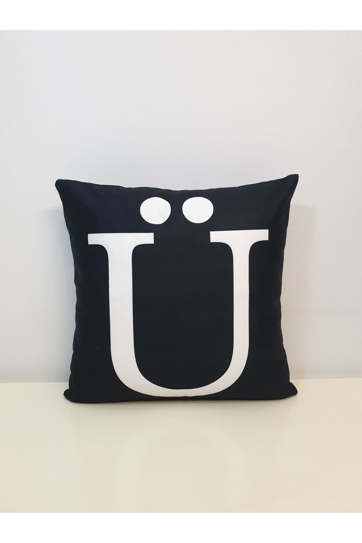 (ü) Harfi Kırlent Kılıfı