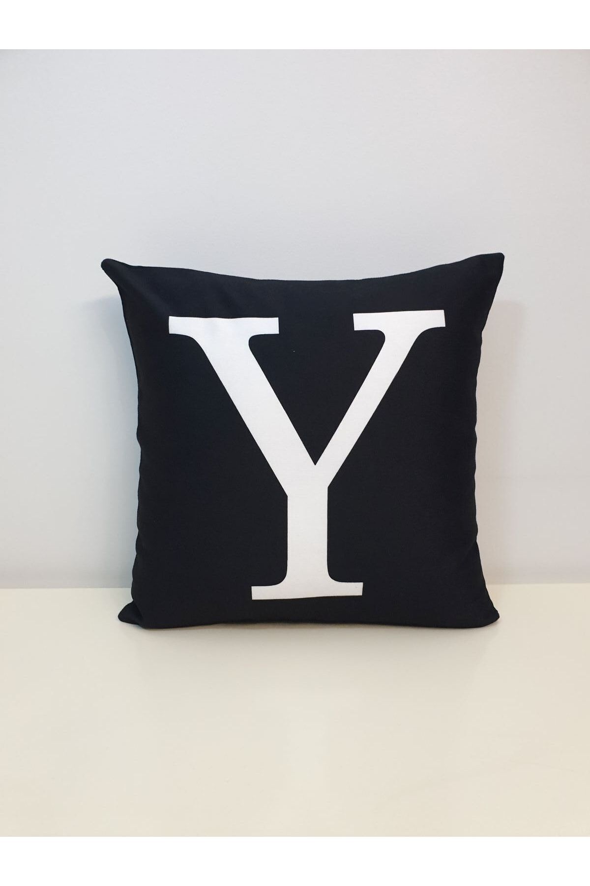 (y) Harfi Kırlent Kılıfı