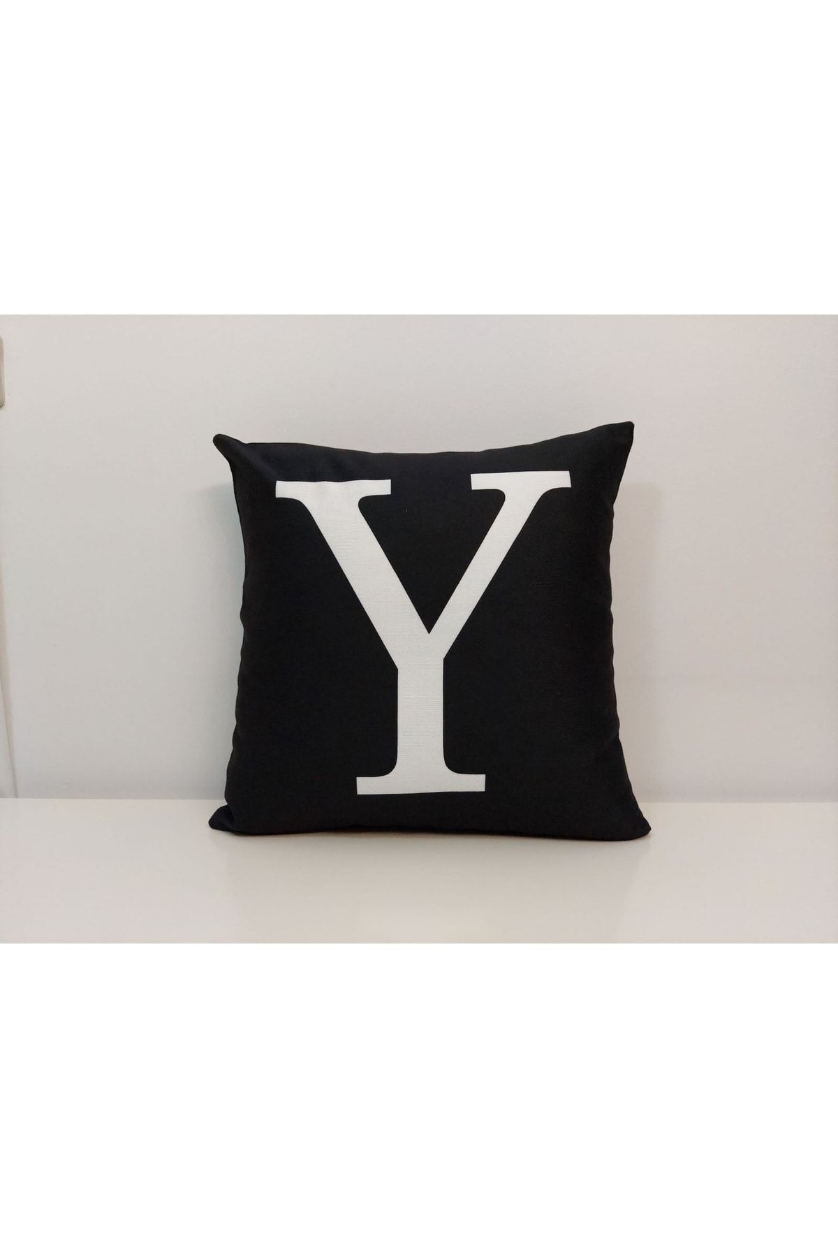 (y) Harfi Kırlent Kılıfı