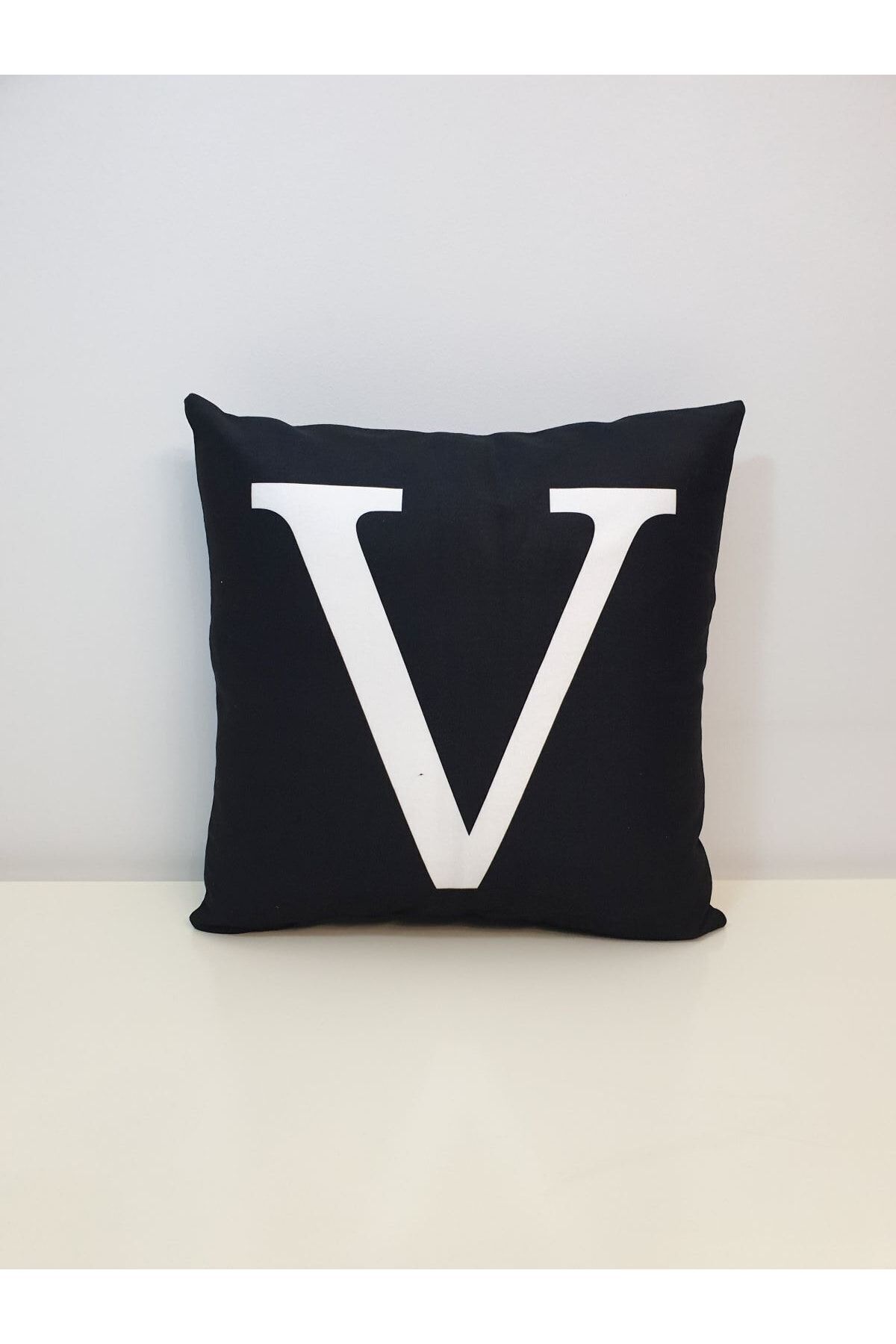 (v) Harfi Kırlent Kılıfı