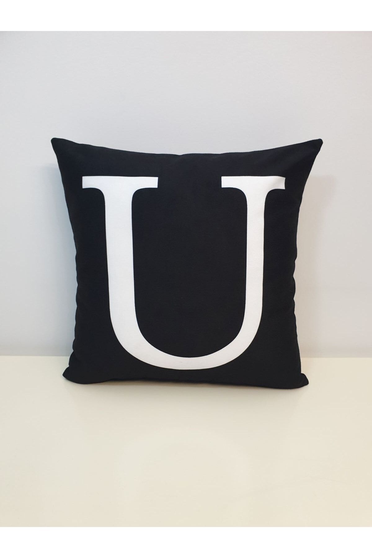 (u) Harfi Kırlent Kılıfı