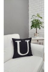 (u) Harfi Kırlent Kılıfı