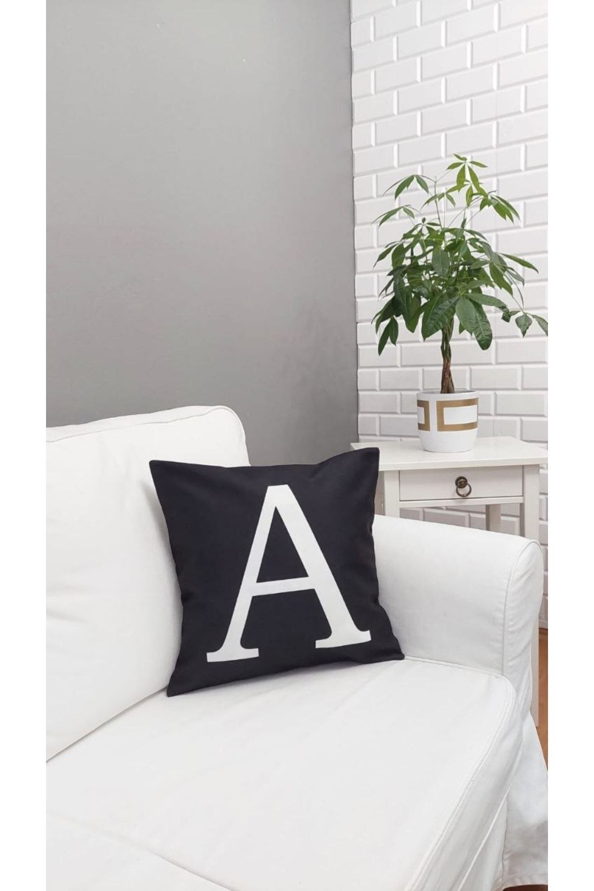 (a) Harfi Kırlent Kılıfı