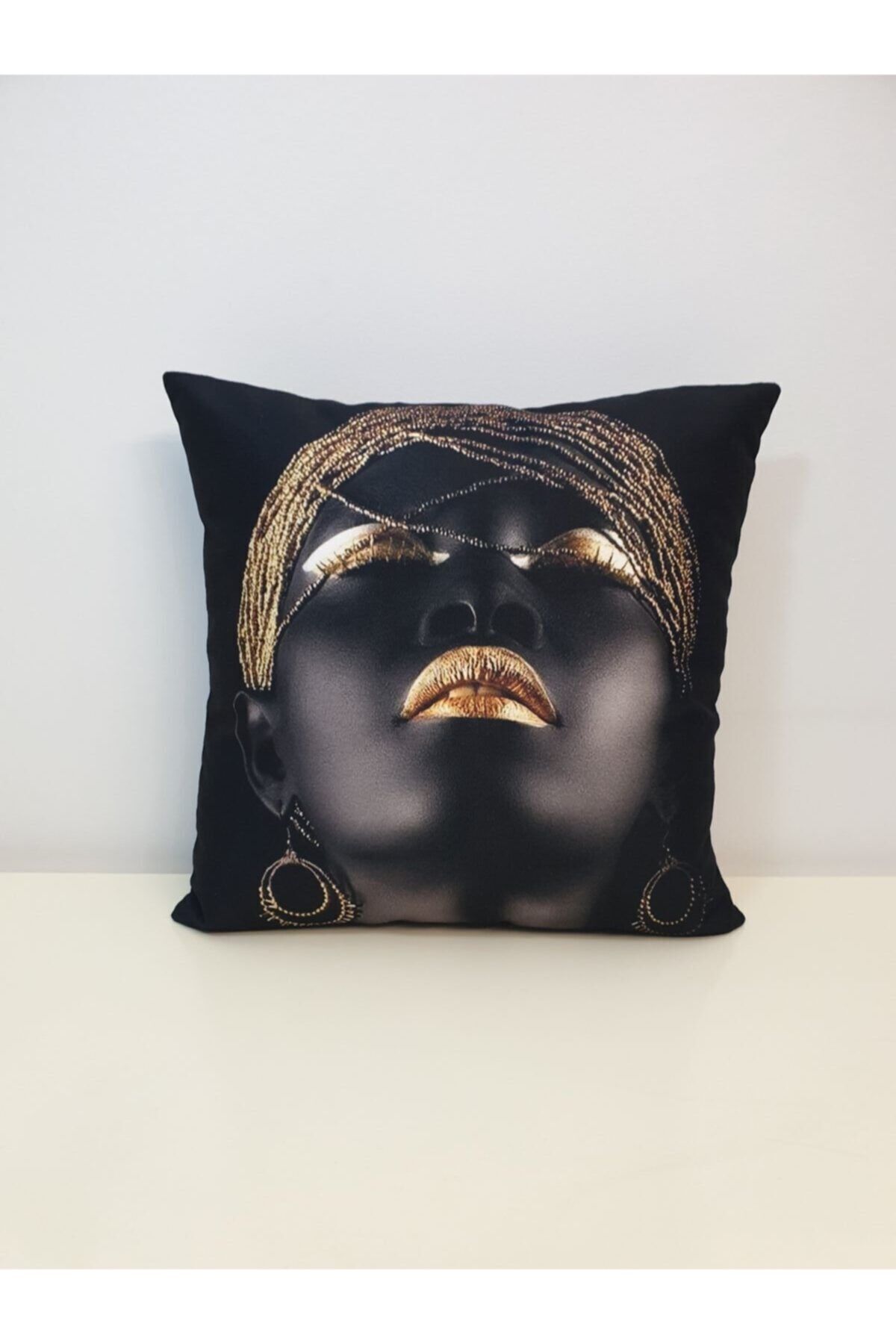 Afrikalı Gold Desen Kombin Set