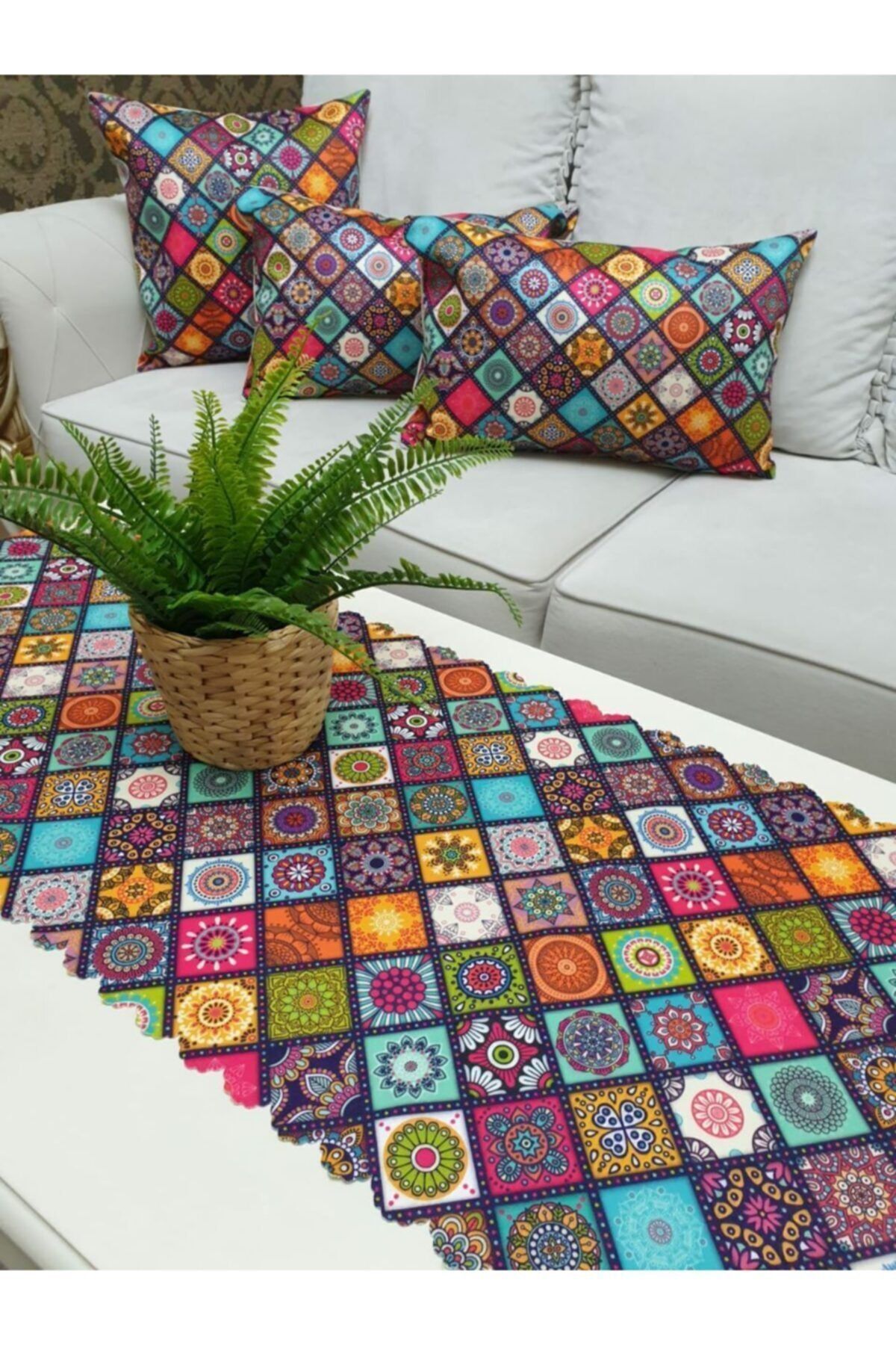 Mandala Desen Kombin Set