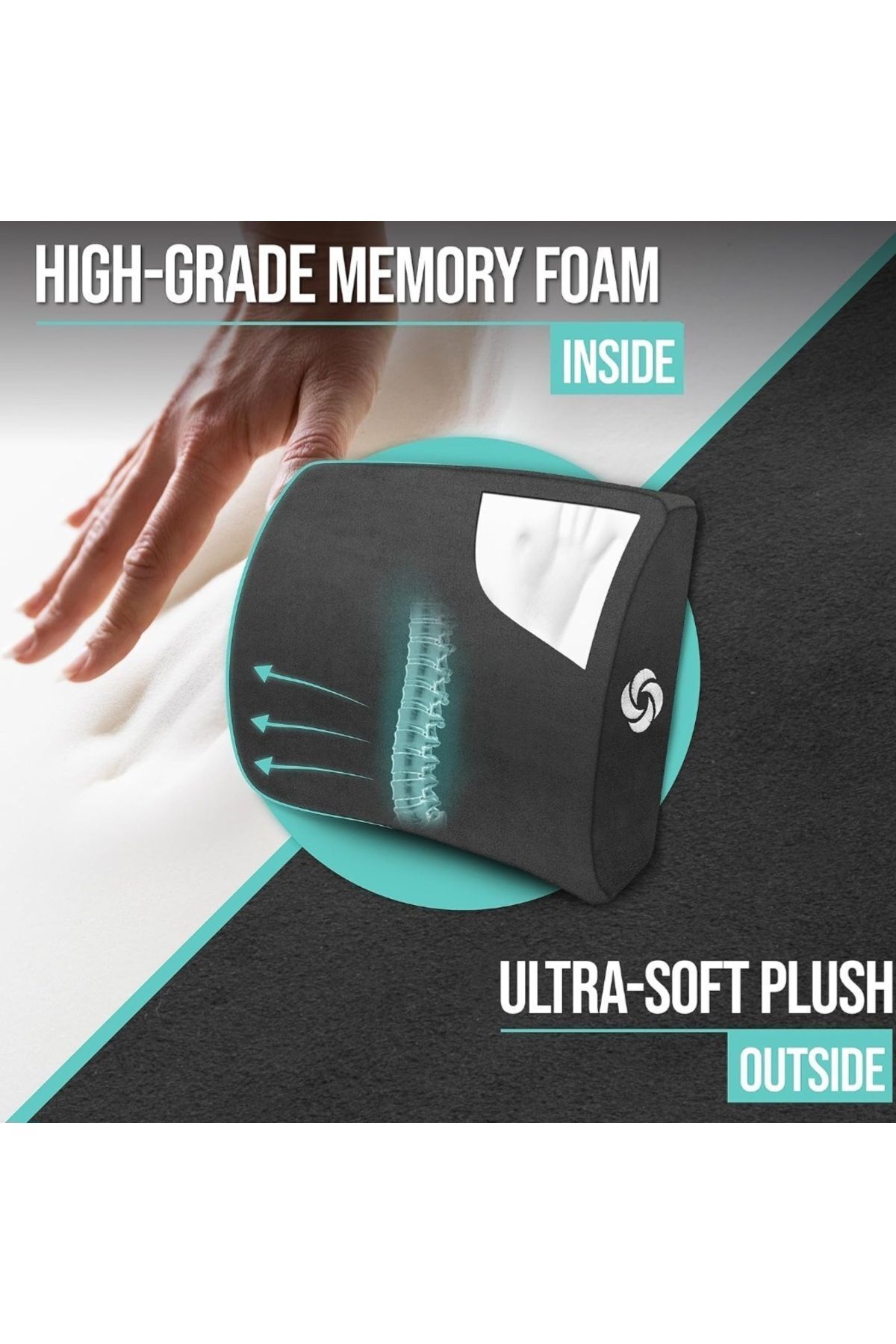 Visko Ortopedik Bel Minderi | Sandalye ve Koltuk Desteğ