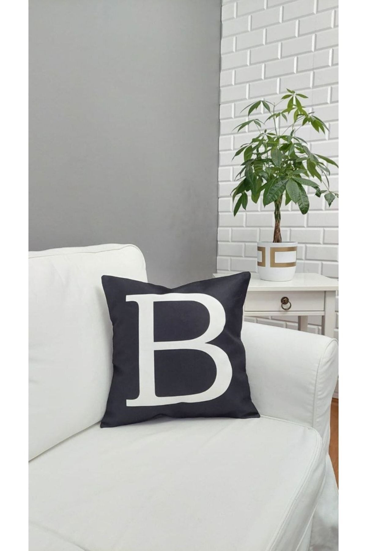 (b) Harfi Kırlent Kılıfı