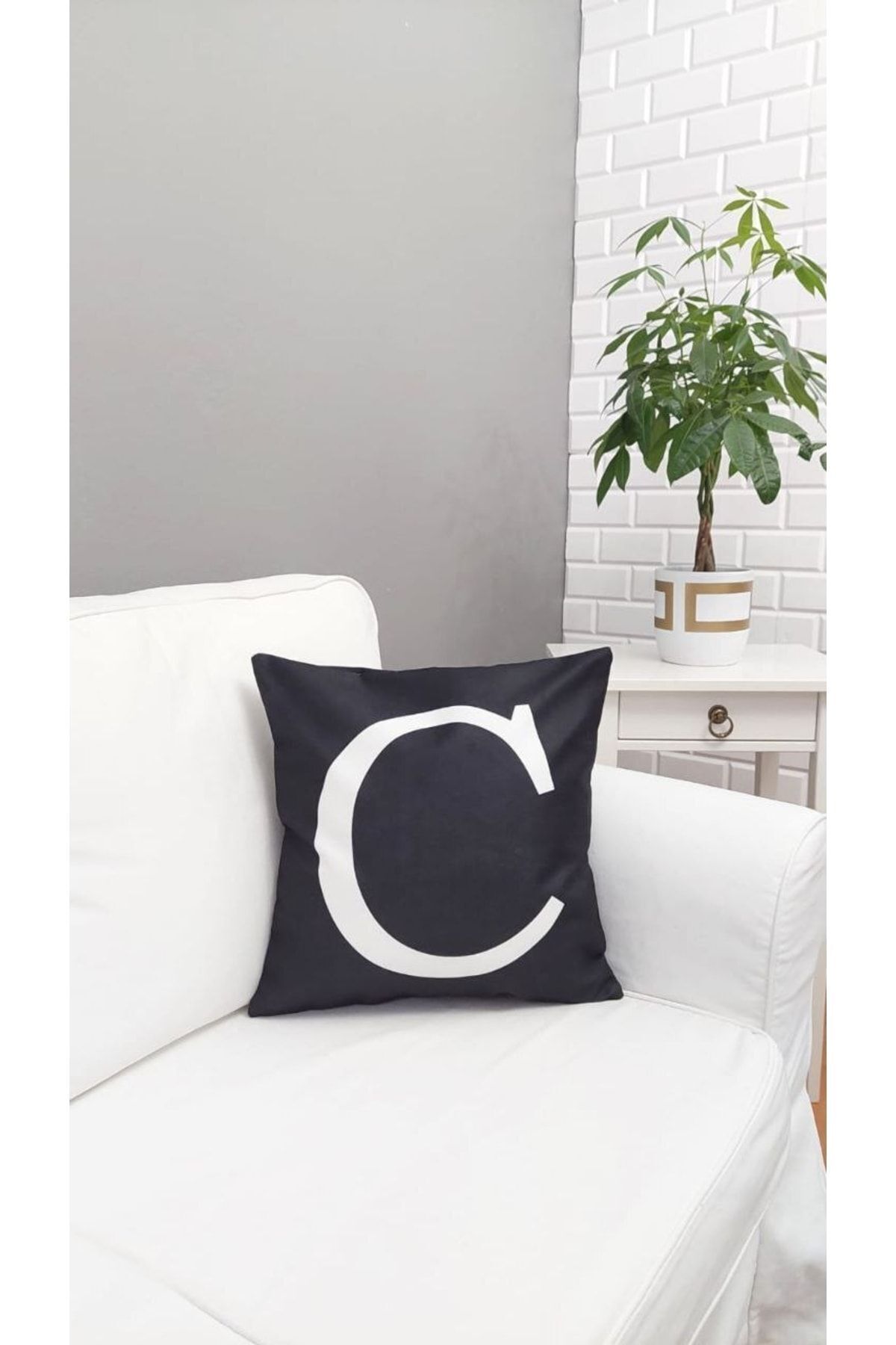 (c) Harfi Kırlent Kılıfı