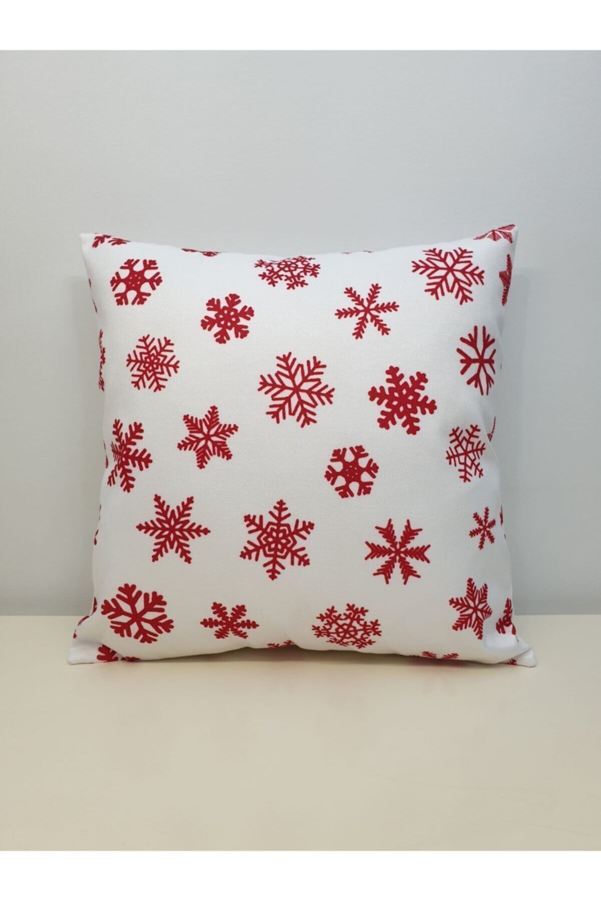 Yılbaşı Desen Kırlent Kılıfı