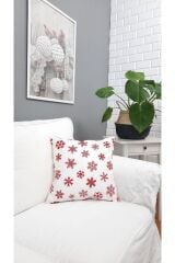 Yılbaşı Desen Kırlent Kılıfı