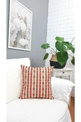 Yılbaşı Desen Kırlent Kılıfı