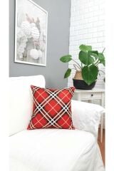 Yılbaşı Desen  Kırlent Kılıfı