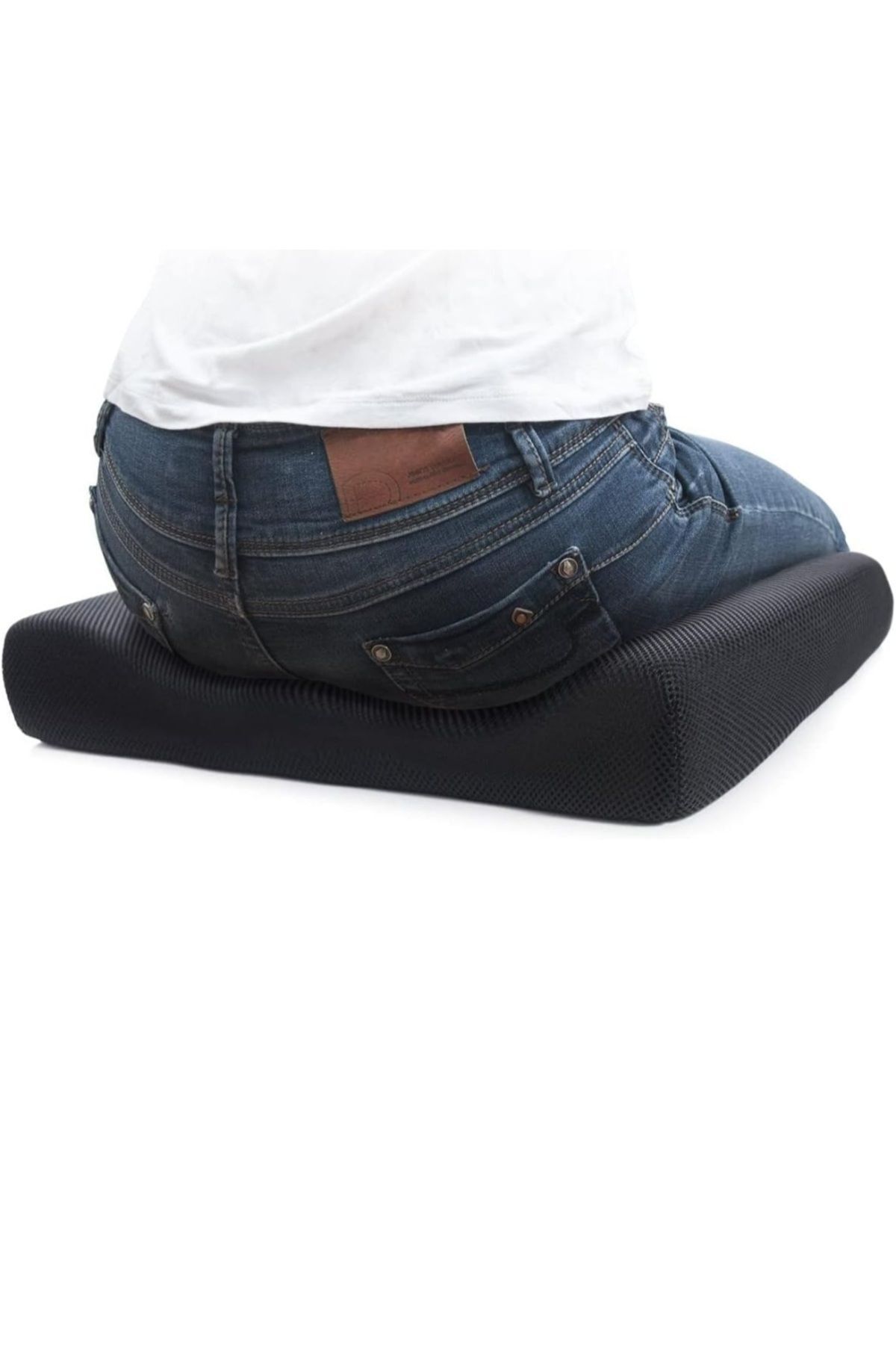 Ortopedik Visko Araç Oturma Kare Minderi 44x44 cm