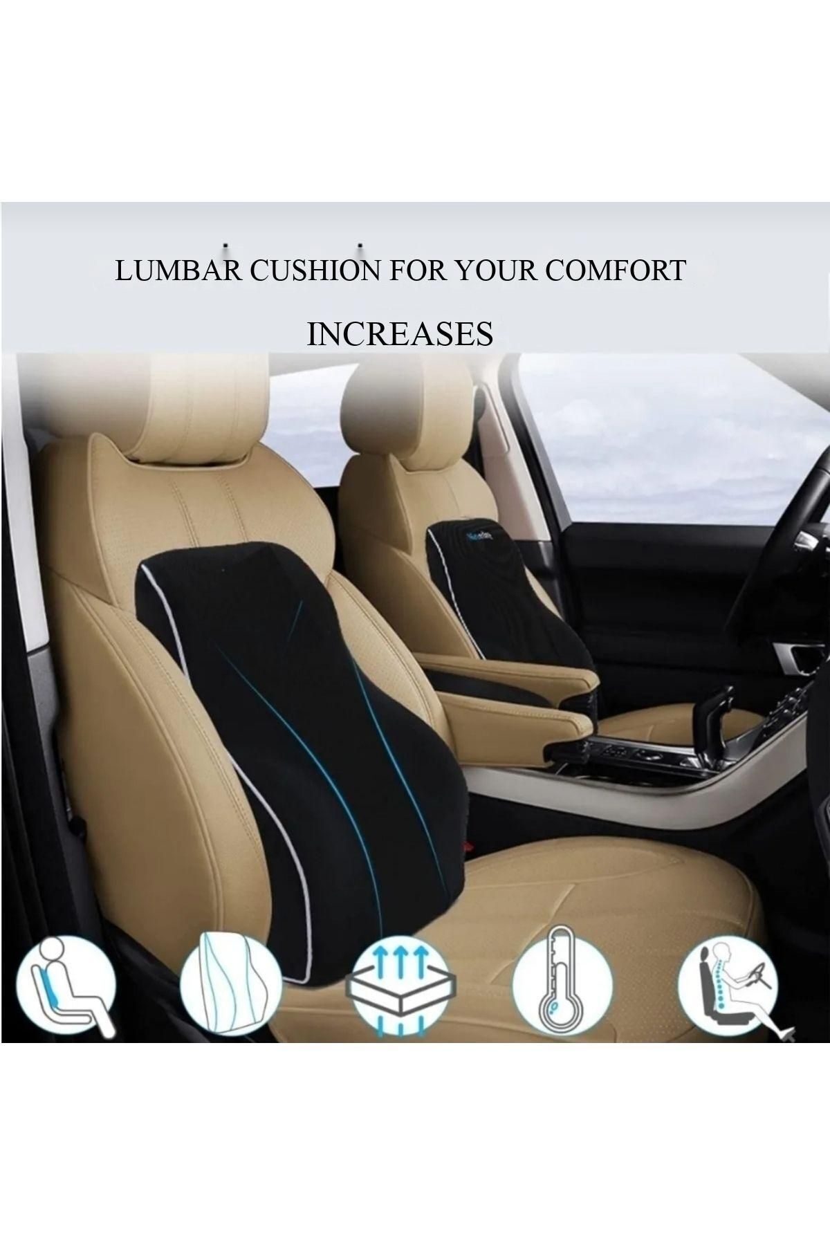 Ortopedik Sırt Minderi | Araç ve Ofis Koltuğu İçin