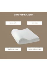 Ortopedik Visco Yastık | Boyun Fıtığı ve Düzleşmesi İçin