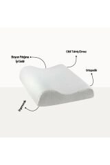 Visko Ortopedik Yastık | Boyun Fıtığı ve Düzleşmesi İçin XL Model