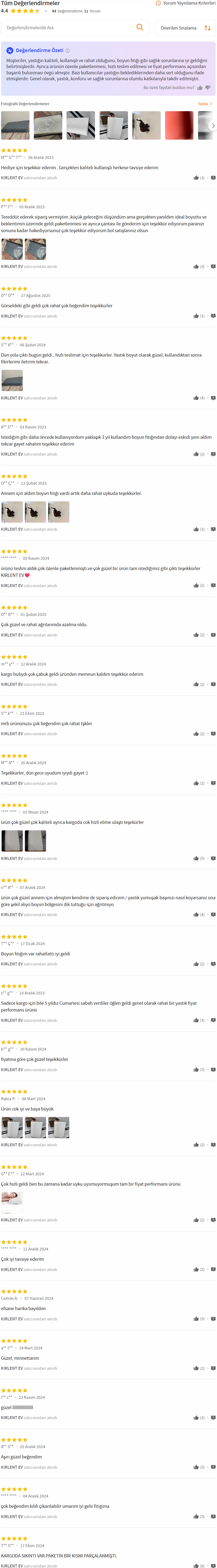 Müşteri Yorumu