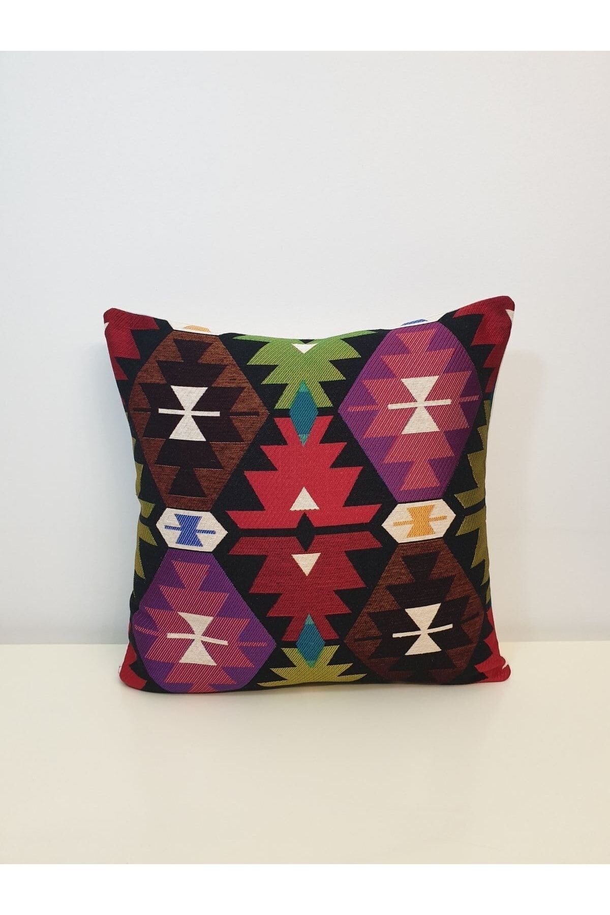 Dokuma Goblen Kilim Desen Kırlent Kılıf
