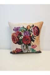 Kırlentev Goblen Vazo Kırlent Kılıf