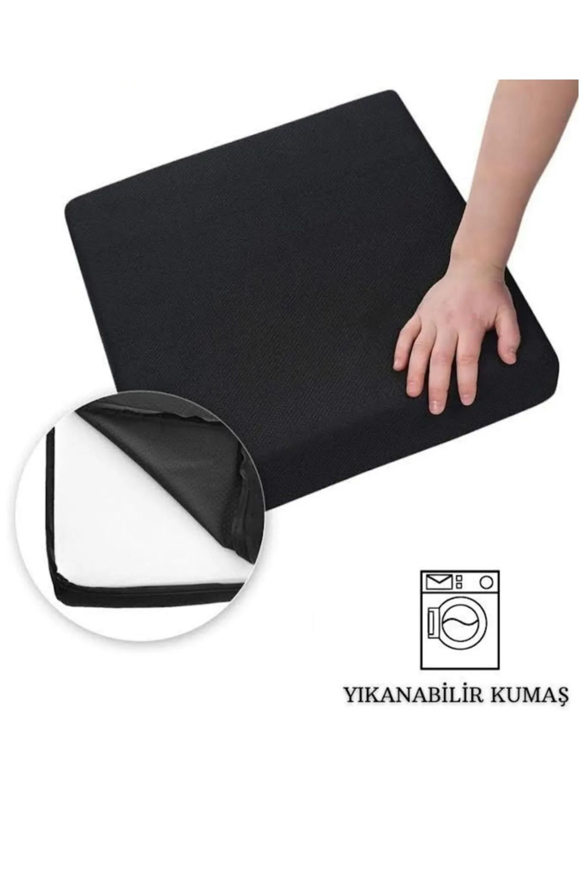 Visko Ortopedik Oturma Kare Minder 44x44 cm