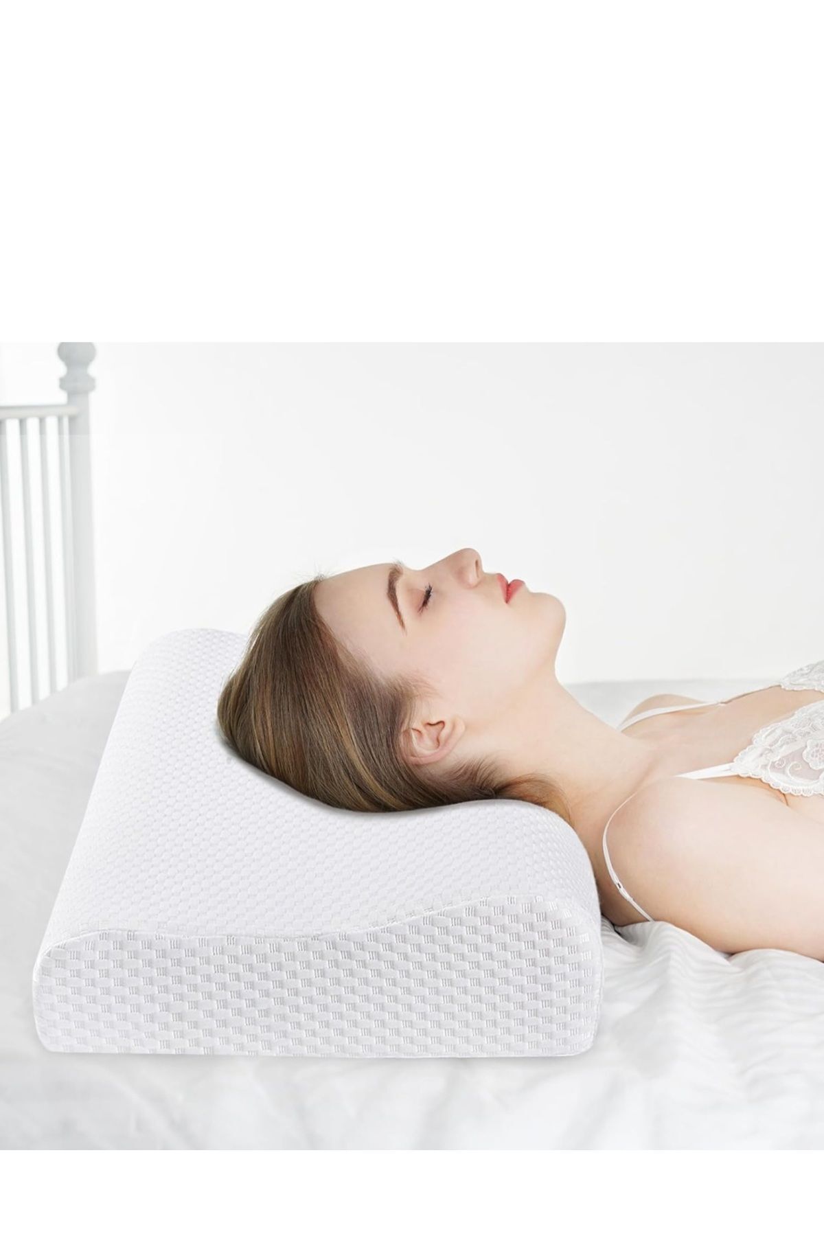 Ortopedik Visco Yastık XL 37×57 cm – Boyun Fıtığı & Ağrı Desteği